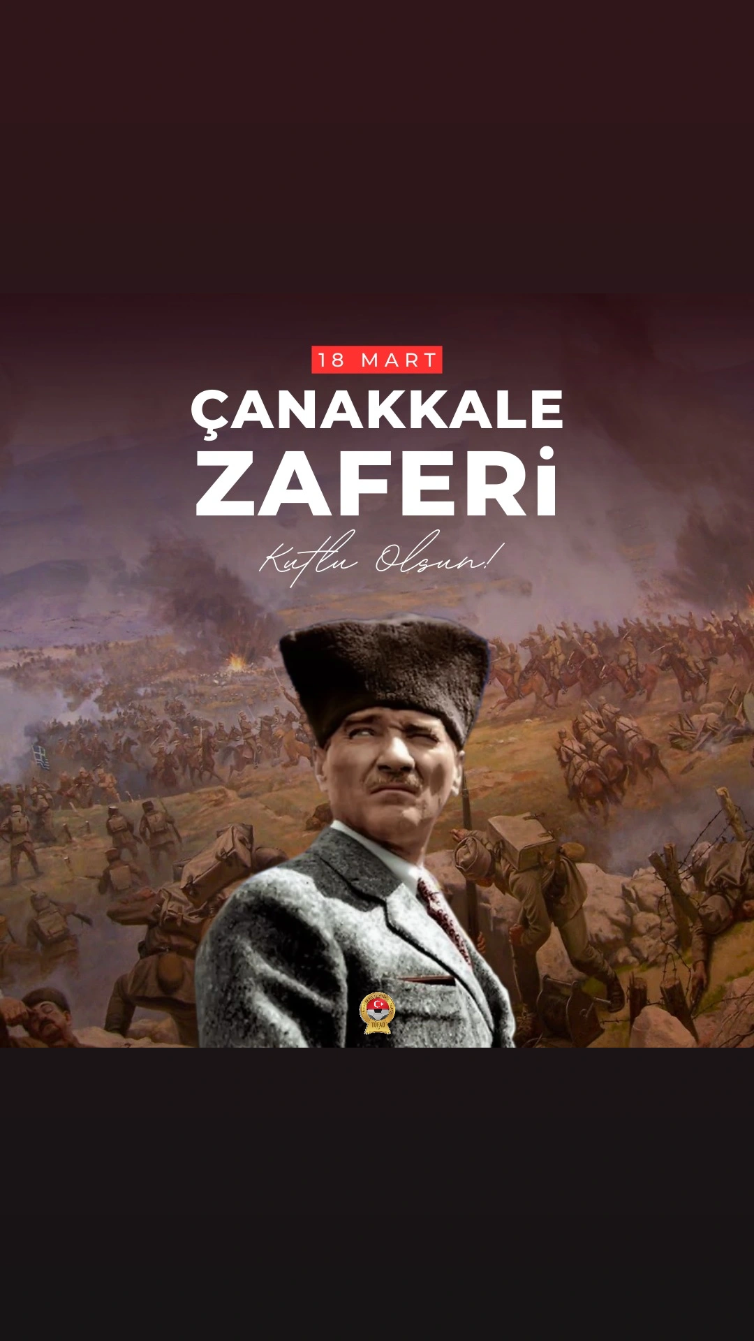 Çanakkale Zaferinin 111. Yılı kutlu olsun